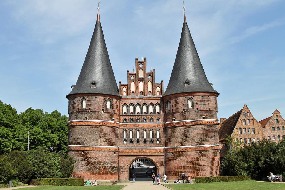 Pension Adler Lübeck Exterior foto
